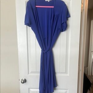 Emma & Michele Blue Midi Dress